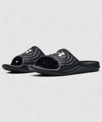 UNDER ARMOUR Men Slides(Black , 7)