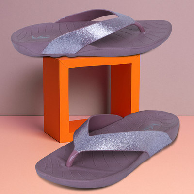 ENA Women Slippers(Pink , 8)