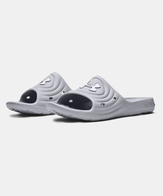 UNDER ARMOUR Men Slides(Grey , 8)