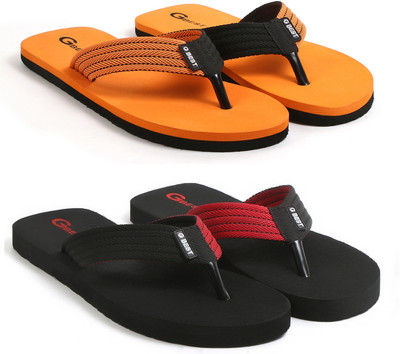 G Best Men Flip Flops(Multicolor , 10)
