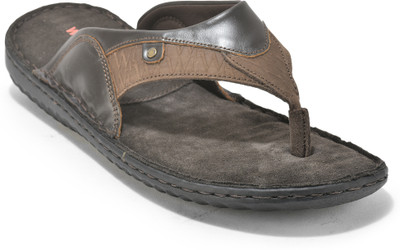 WOODLAND Men Slippers(Brown , 8)