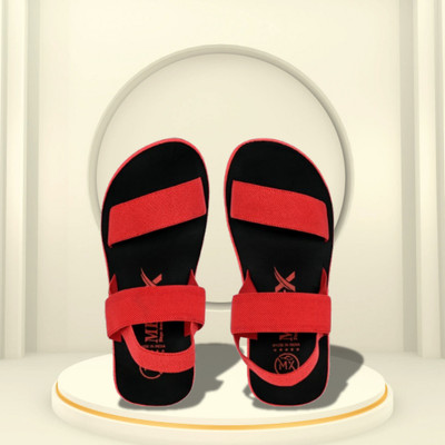 metaflex Men Slippers(Red , 8)