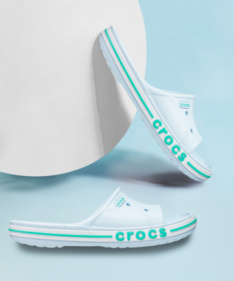 CROCS Men BayabandSlide Slides(Blue , 9)