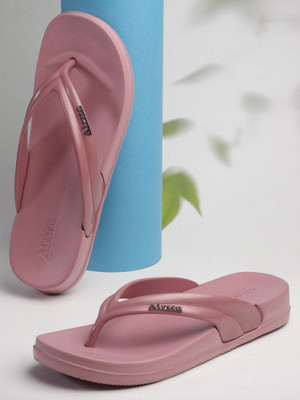 Airson Women Flip Flops(Pink , 5)