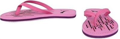 PUMA Women Flip Flops(Pink , 8)