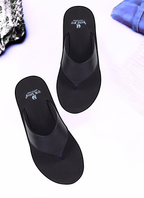 DR STTEP Men Slippers(Black , 10)