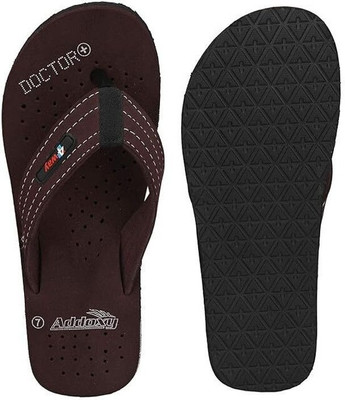Addoxy Men Slippers(Brown , 8)