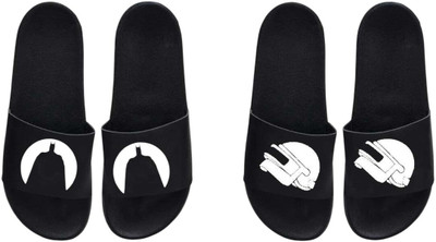nvisan Men Slides(White, White , 8)