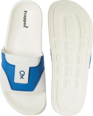 frappe9x Men Slides(Blue , 8)