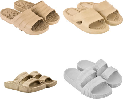 house of common Men Slides(Multicolor , 7)