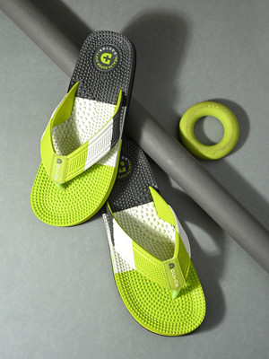 Footup Men Newly launch Soft Comfortable Ortho Diabetic Lightweight Antiskid Slippers Slippers(Yellow , 10)