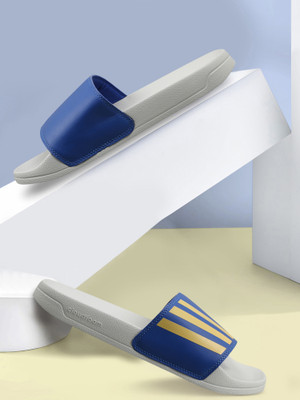 ADIDAS Men Slides(Blue , 8)