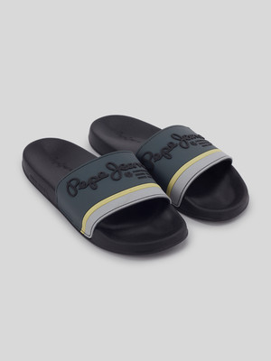 Pepe Jeans Men Slides(Green , 9)