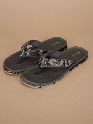 AVANT Men Flip Flops(Grey , 7)