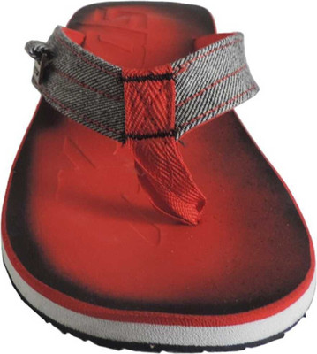 Sparx Men SFG-37 Flip Flops(Red, White , 7 UK/India)