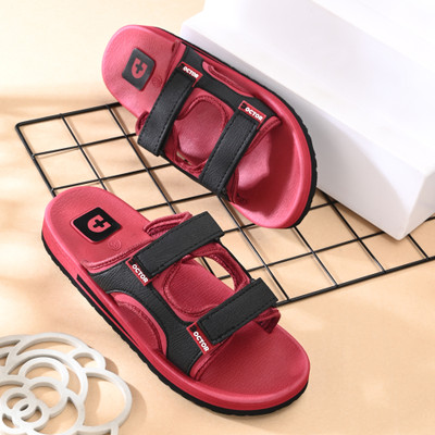 Doctor Health Super Soft Men Flats(Black , 6)