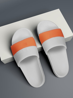 HUMMEL Men Slides(Orange , 7)