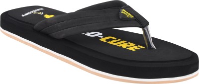 DASHNY Men Men Casual Orthocure health comfortable indoor/outdoor flip flops & slippers (Black) Flip Flops(Black , 11)