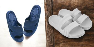 ventus Men Flip Flops(Blue, Grey , 7)