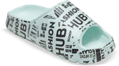 VKMANUFACTURER Women Flip Flops(Green , 8)