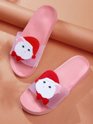 KAPYANSH Women Slides(Pink , 4)