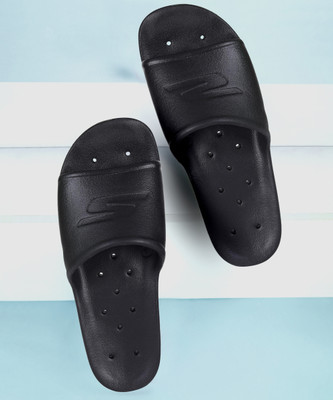 Skechers Men Slides(Black , 8)