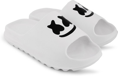 RADHIKA GROUP Boys Slip On Slipper Flip Flop(White , 24-26 YEAR)