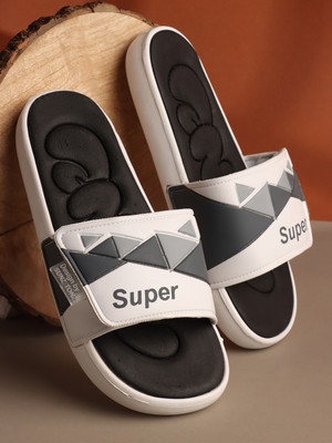 JUMPLITE Men Slides(Grey , 9)