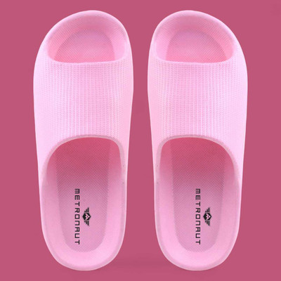 M7 By Metronaut Women Slides(Pink , 5)