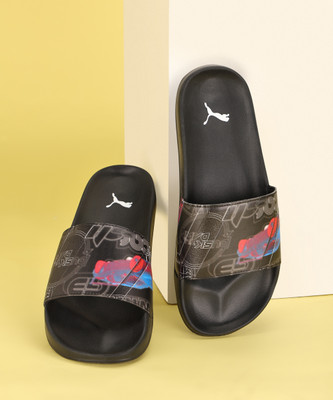 PUMA Men BMW MMS Leadcat 2.0 Graphic Slides(Black , 6)