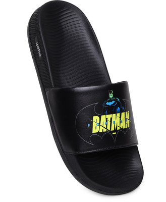 yoho Men Slides(Black , 8)