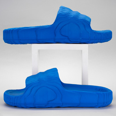 RapidBox Men Slides(Blue , 8)