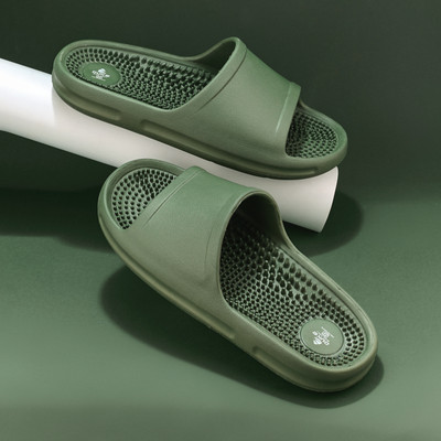 DUKE Men Slides(Olive , 10)