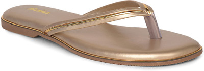 Bata Women Slippers(Gold , 6)