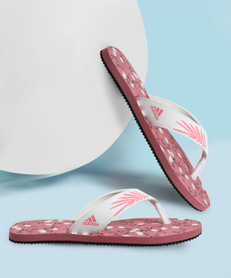 ADIDAS Women cloudfoam Ws Slides(Pink , 4)