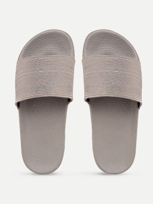 AMACLASS Women Slides(Grey , 5)