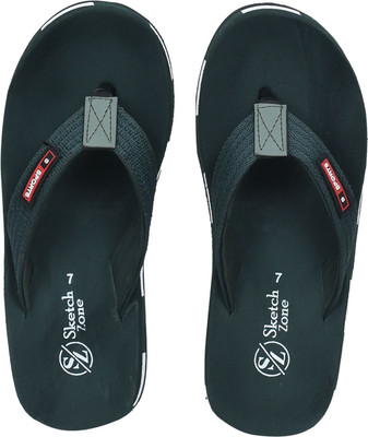 Sketch Zone Men Slippers(Green , 6)