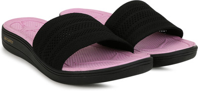 CAMPUS Women Slides(Black , 6)