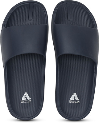 Aqualite Men Slides(Navy, Blue , 9)