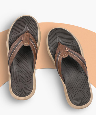 Bata Men Slippers(Brown , 9)