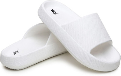 HRX by Hrithik Roshan Men Flip Flops(White , 10)