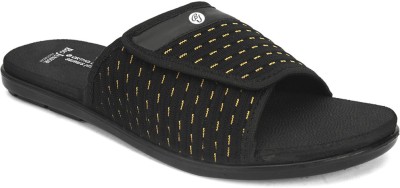 BIG JUNIOR Men Slides(Black , 9)