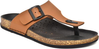 PROVOGUE Men Sandals(Tan , 10)