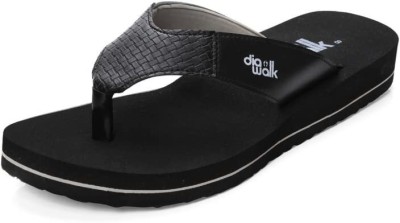 DIAWALK Men Slippers(Black , 12)