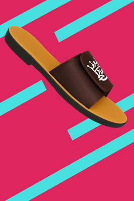 Kenamin Men Flip Flops(Tan , 7)