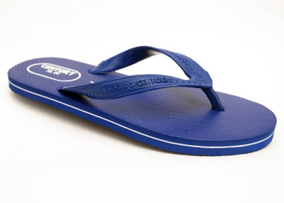 CENTURY Men Slippers(Blue , 7)