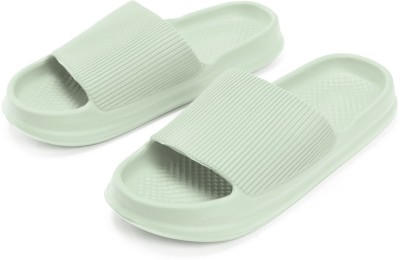 Roadster Men Flip Flops(Green , 3)