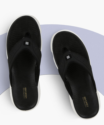 CAMPUS Men Flip Flops(Black , 9)