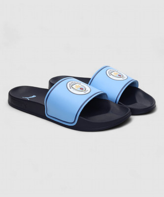 PUMA Men Leadcat 2.0 MAN CITY Slides(Blue , 11)