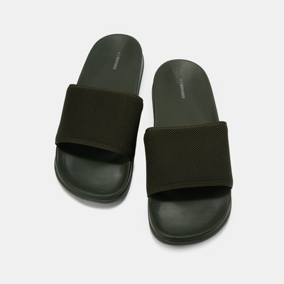 Ajile By Pantaloons Men Flip Flops(Green , 11)